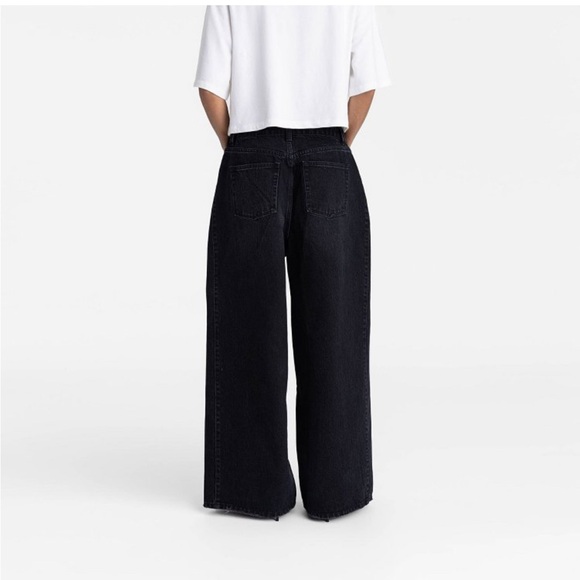 The Rachel Jean KBB by Kahlana Black Wide-Leg Jeans - Picture 2 of 7